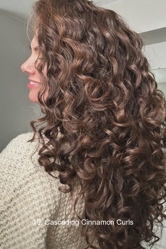 19. Cascading Cinnamon Curls