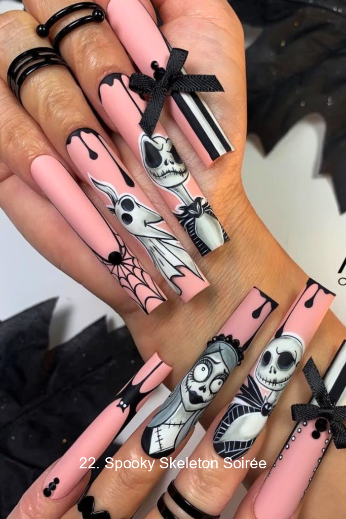 22. Spooky Skeleton Soirée