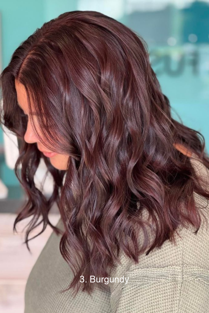 3. Burgundy
