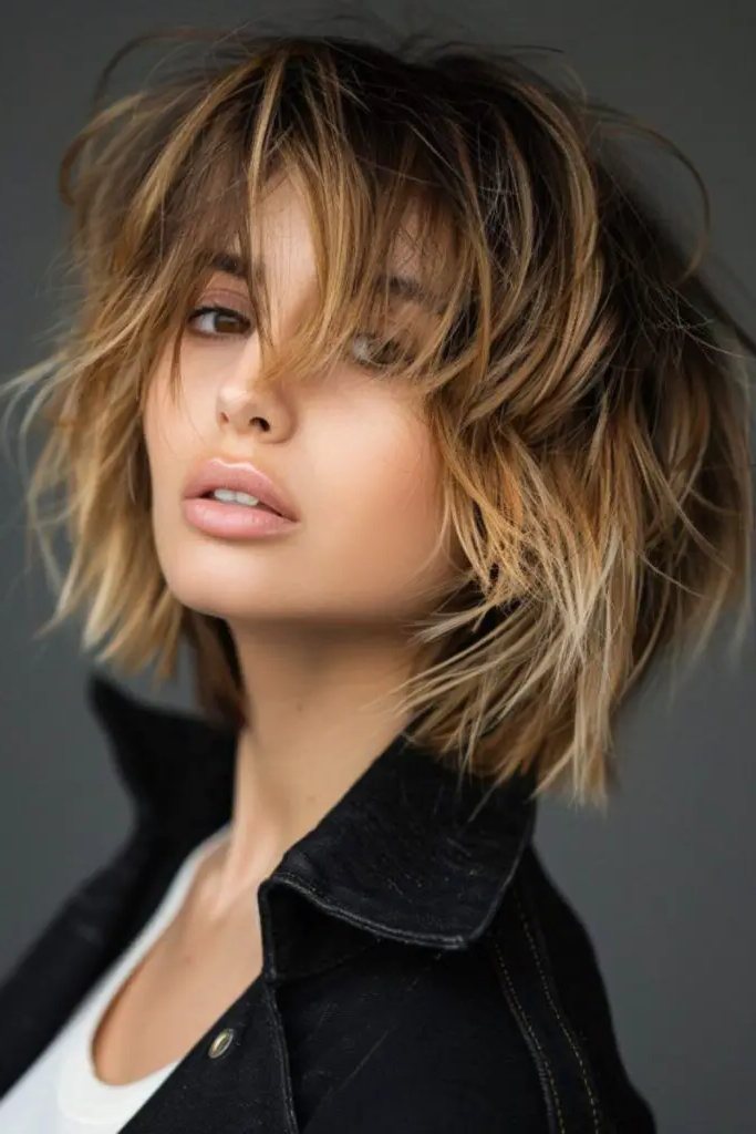 1. Radiant Razor Bob