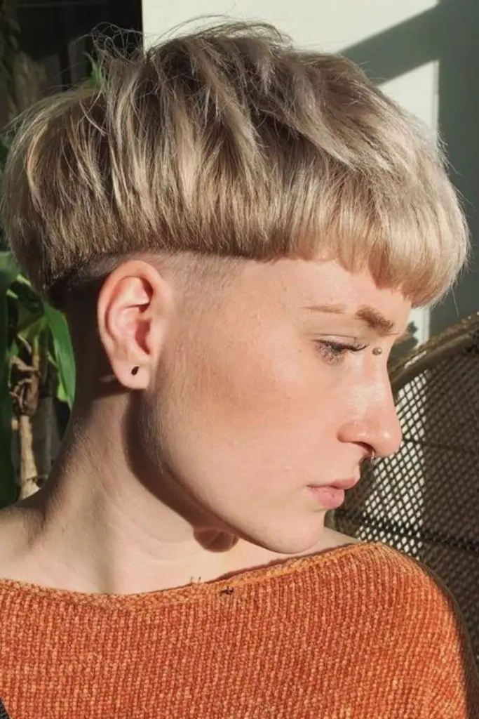 Undercut Mushroom Hairstyle