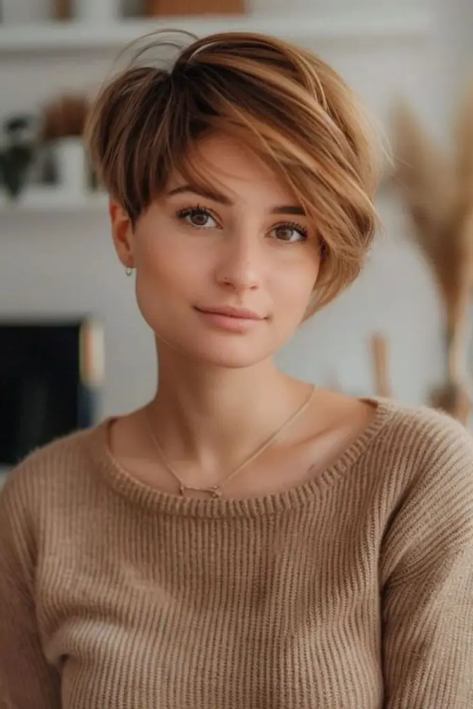 French-Inspired Soft Pixie Haircut