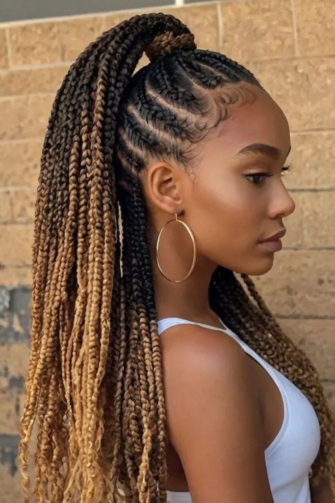 Twisted Ponytail Majesty Hairstyle
