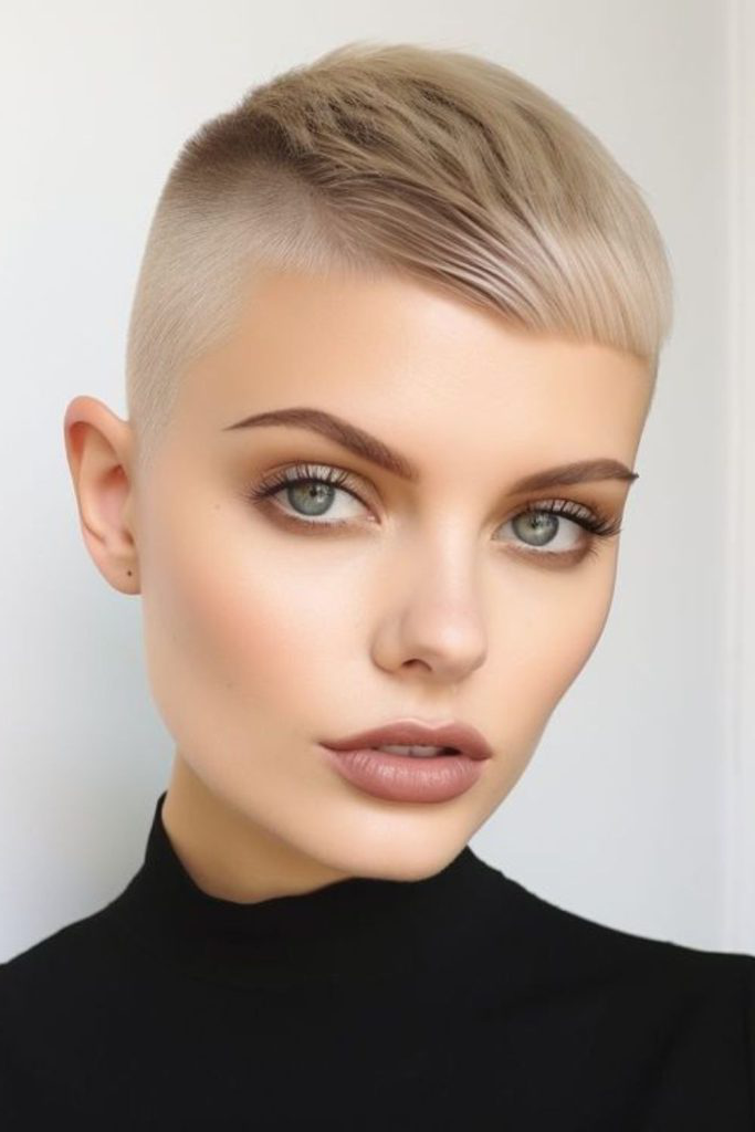 Dramatic Buzz Cut
