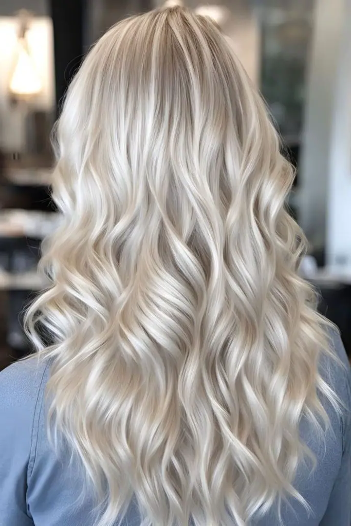 15. Pearl Blonde Highlights