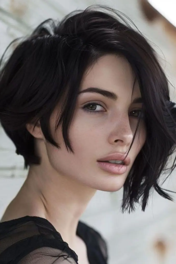 16. Asymmetrical Crescent Bob
