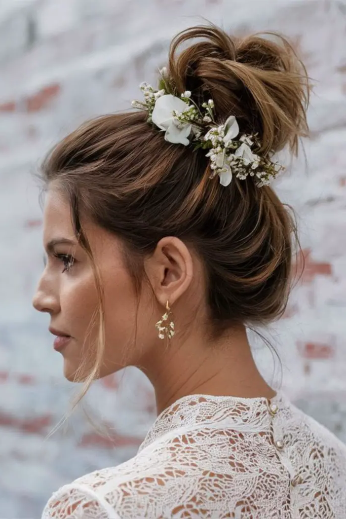 Petal Burst Knot Hairstyle