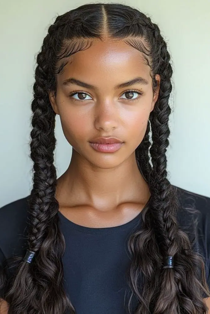 Twisted Pigtail Whimsy