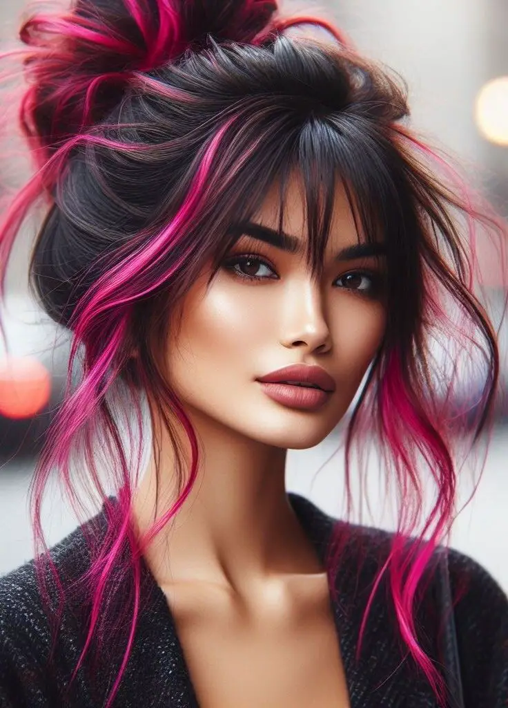 Electric Shock Updo Hairstyle