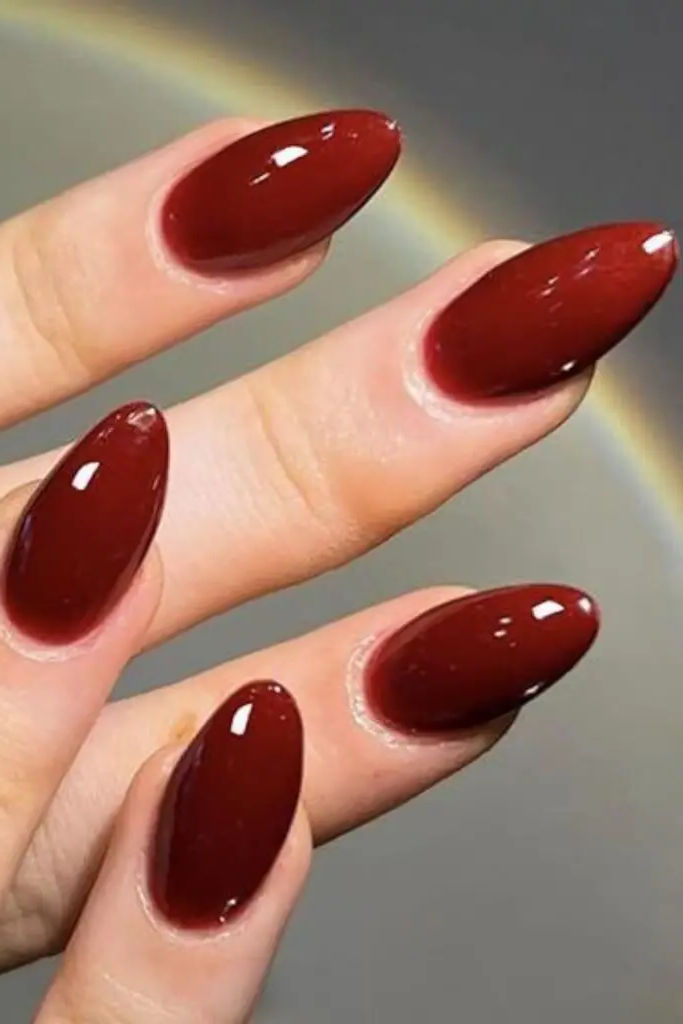Cherry Jelly Nails