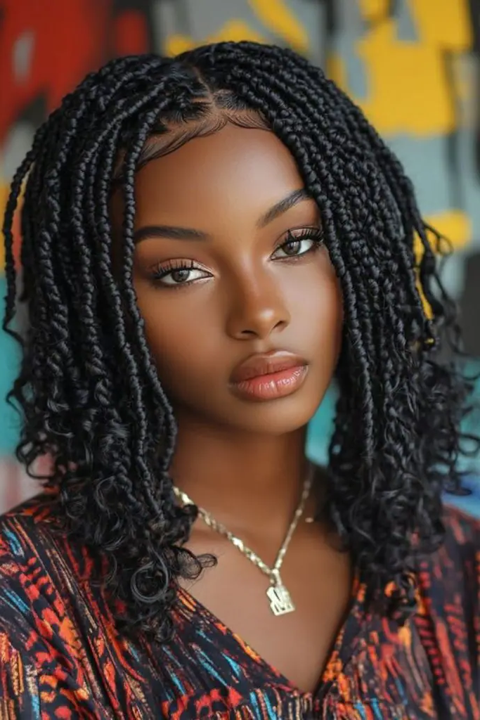 Afrocentric Twist Out Hairstyle