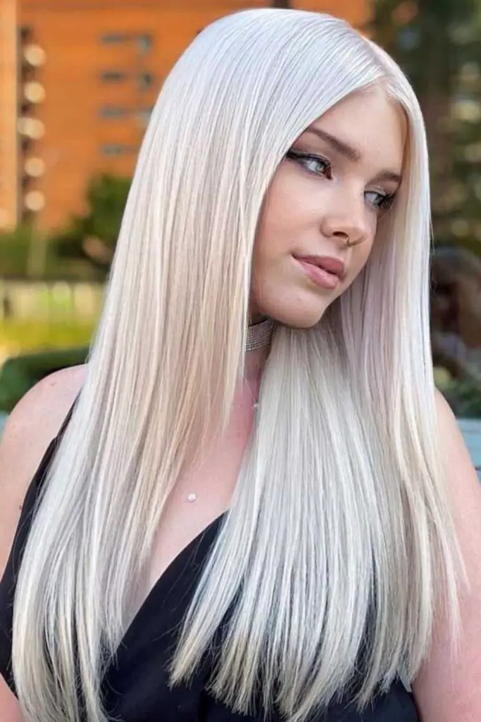 18. Frosted Silk Straight