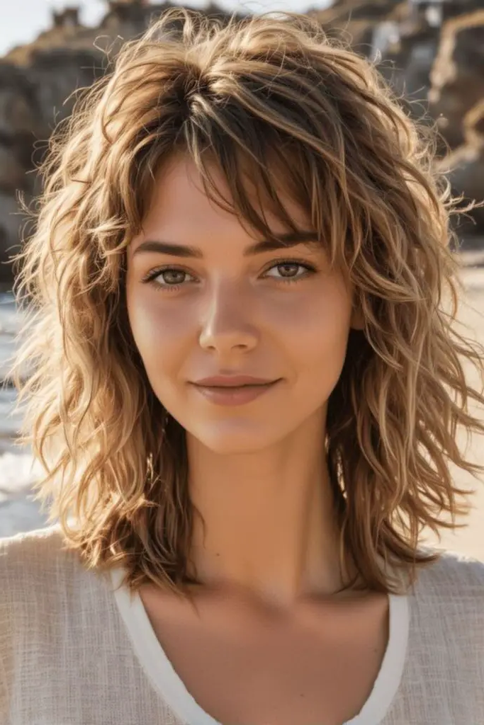 Sunkissed Tousled Beauty