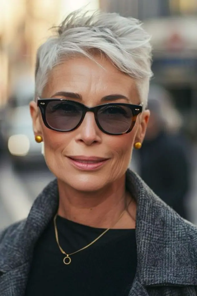 Voluminous Short Cut Hairstyle