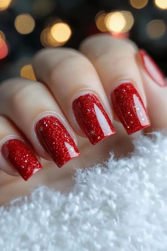 Crimson Glow Nail Polish