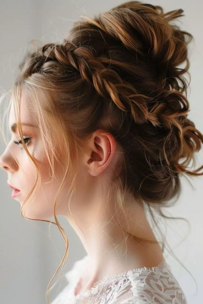 Braided Bliss Hive Updo