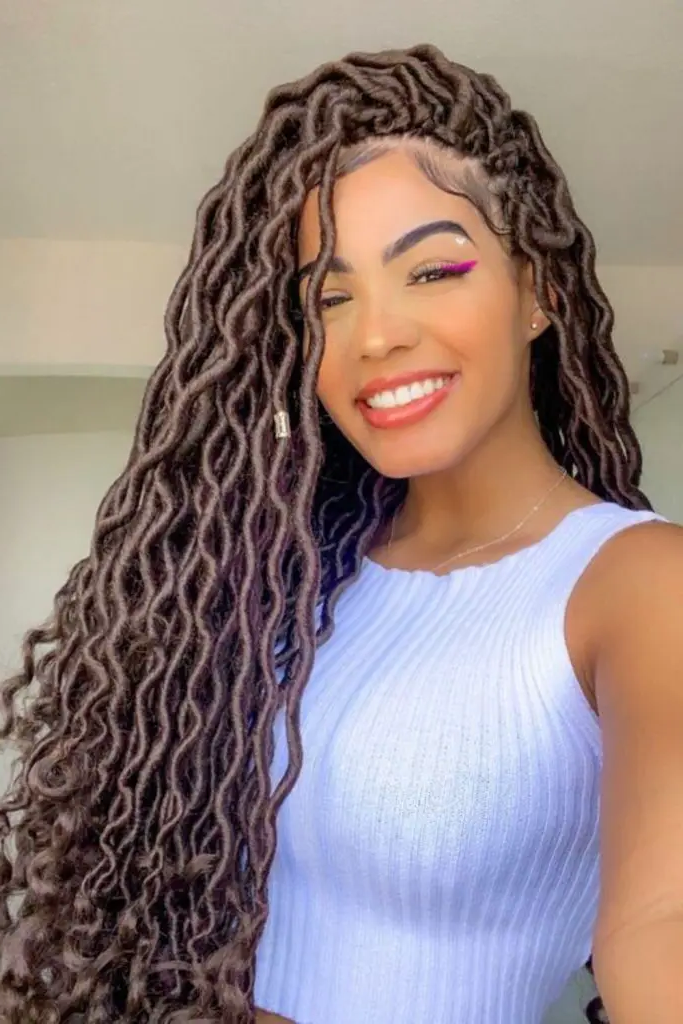 Cascading Waves Retwist Hairstyle