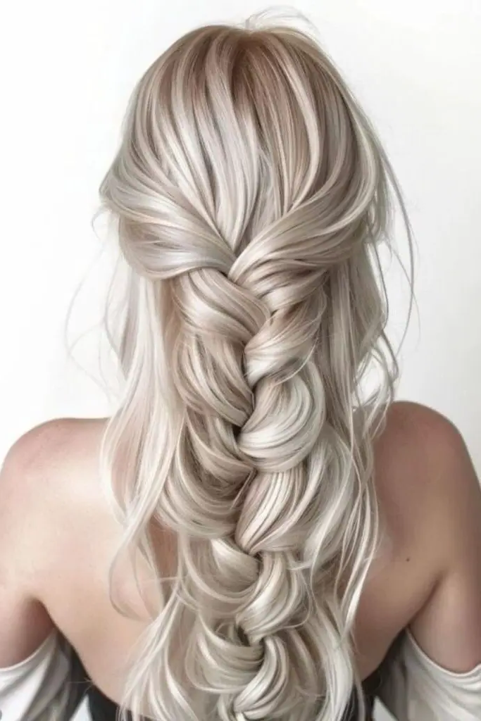 21. Frozen Fairy Fishtail Braid