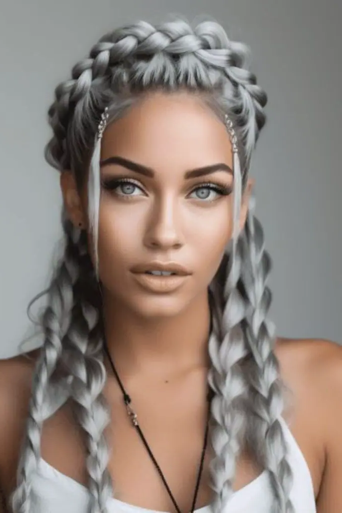 Moonlit Braided Crown