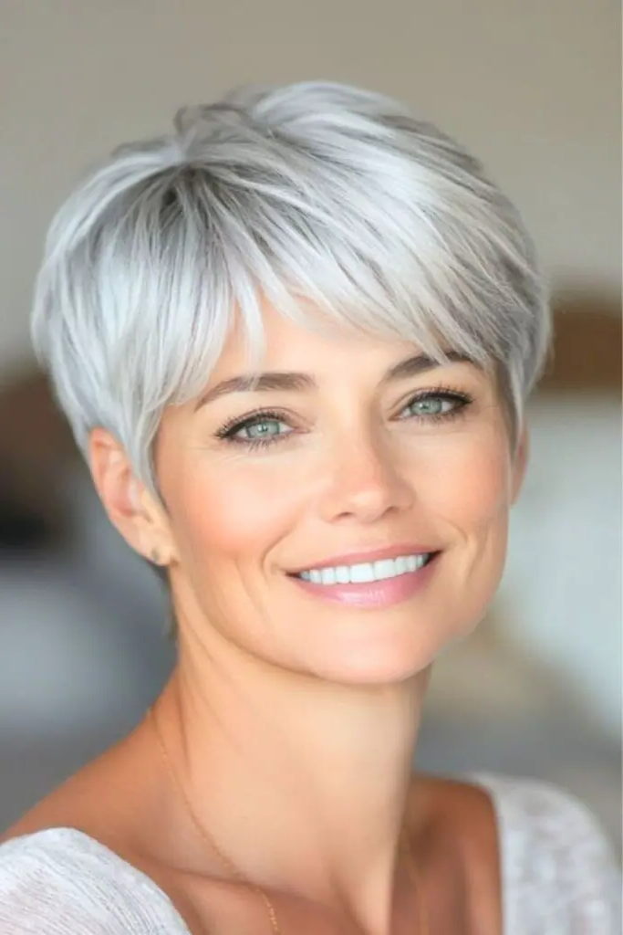 21. Pewter Pixie Bob Hairstyle
