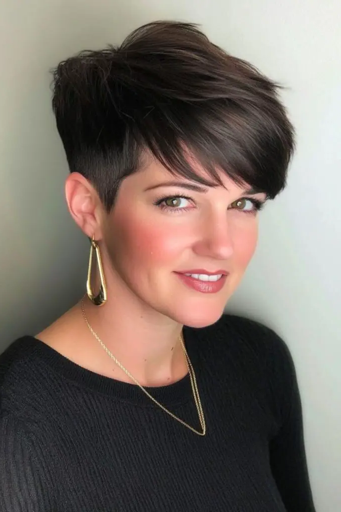22. Bold Long-Top Pixie