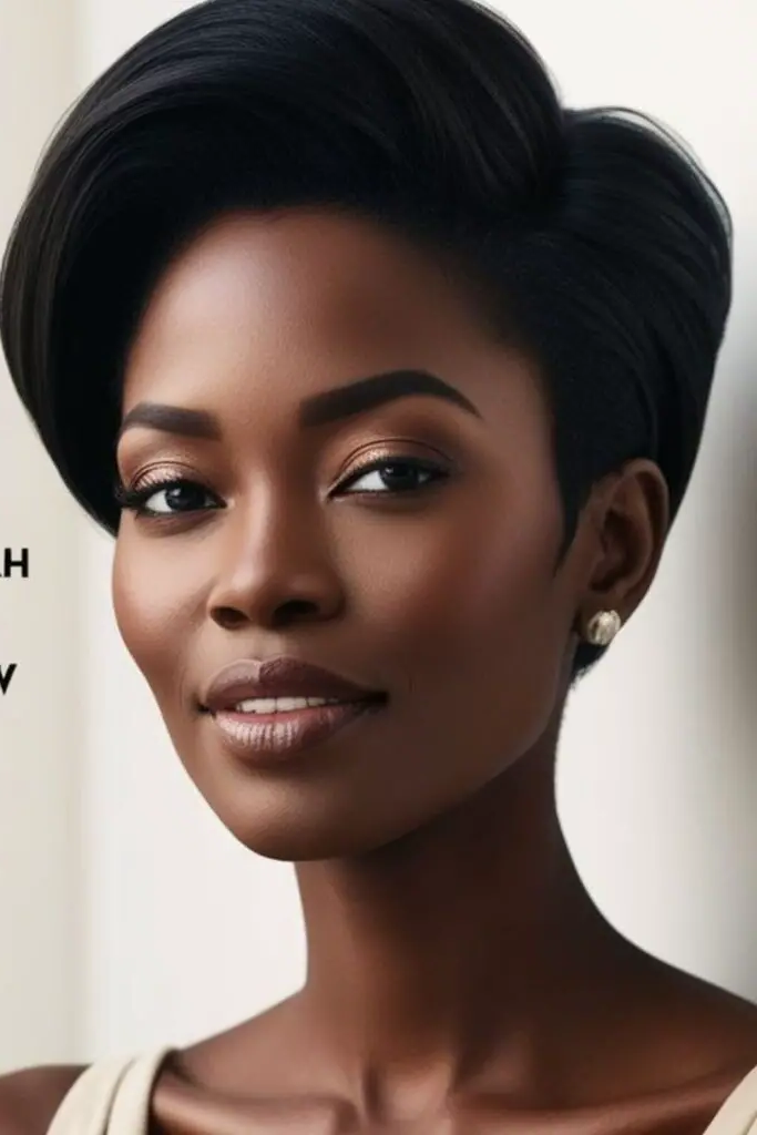 Voluminous Pixie Puff Hairstyle