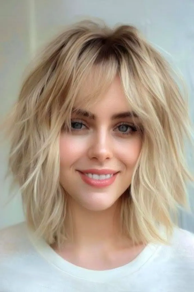 23. Coastal Texture Shag Haircut
