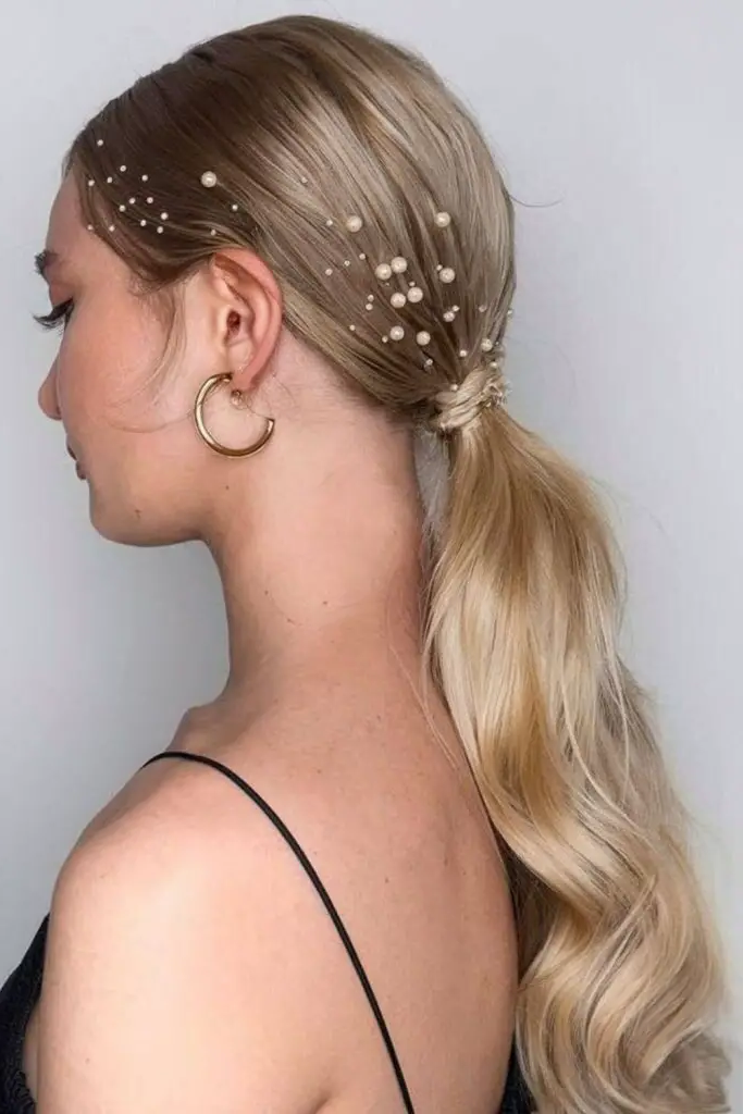 Sleek Low Ponytail