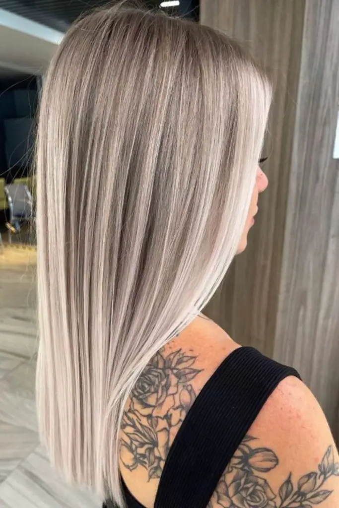 Champagne Blonde Ombre Hair