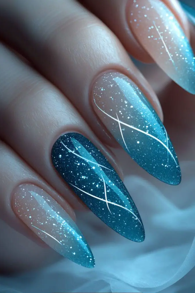 Crystal Frost Nail Tips