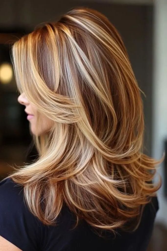 Feathered Layers with Full Fringe: Bold and Intense