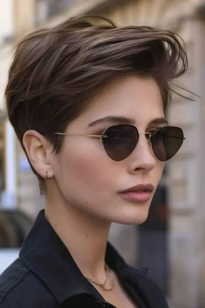 Subtle Sleek Taper Hair Style