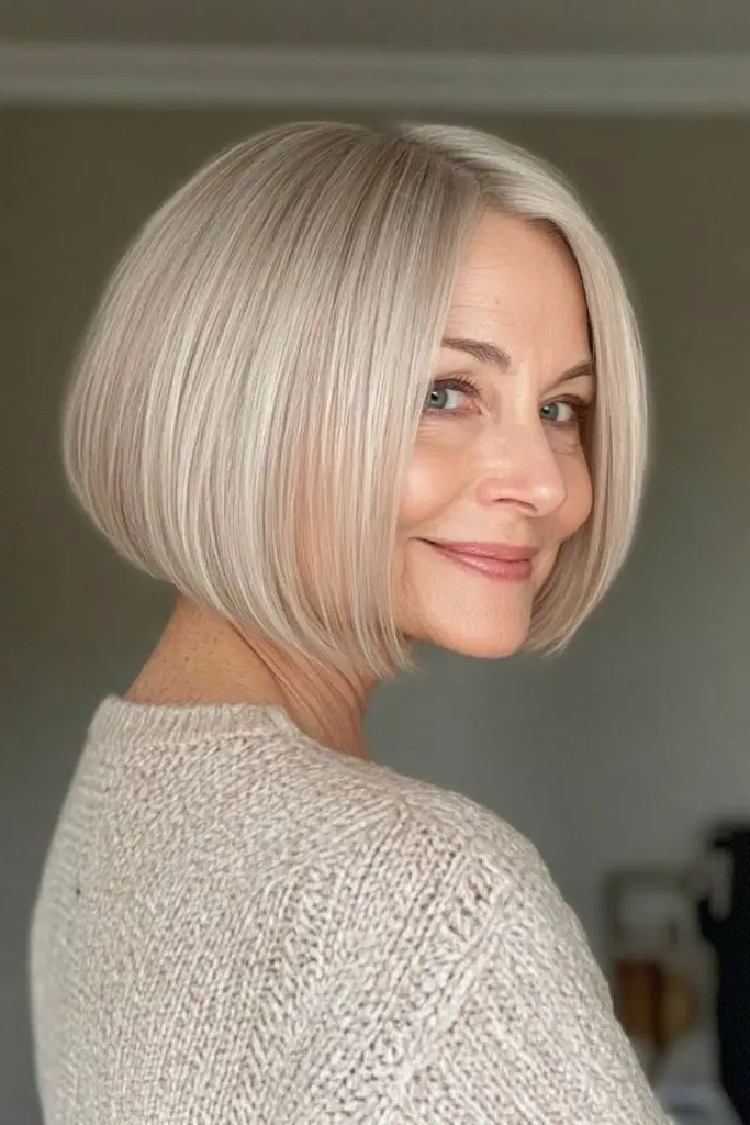 25. Blunt Cut Bob Hairstyle