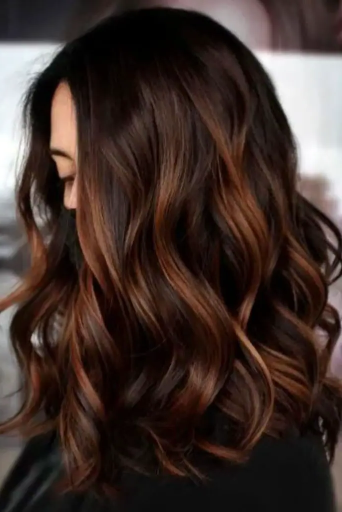 25. Copper Kissed Cocoa: A Radiant Warmth