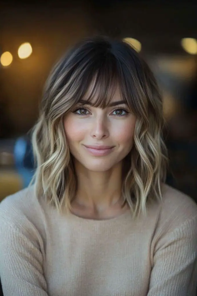 25. Lob with Deep Fringe and Tapered Ends