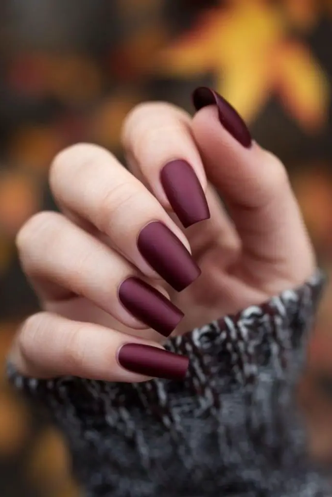 26. Velvet Amethyst Nail Design