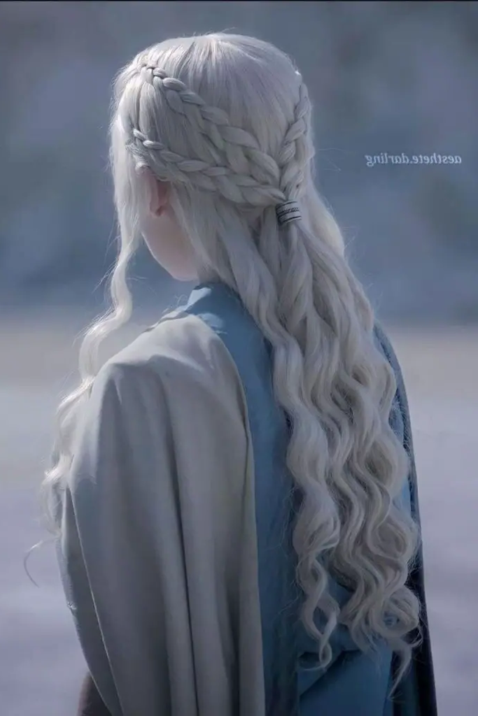 27. Frosted Halo Braid
