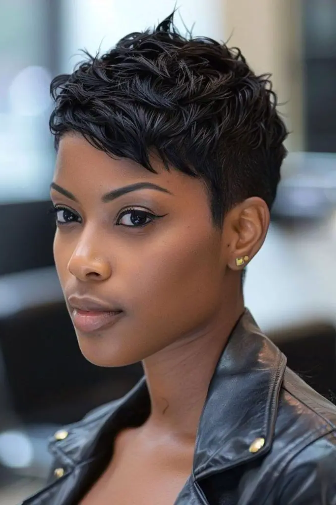 Soft Feminine Pixie Layers