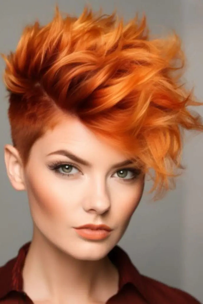 Flaming Faux Hawk