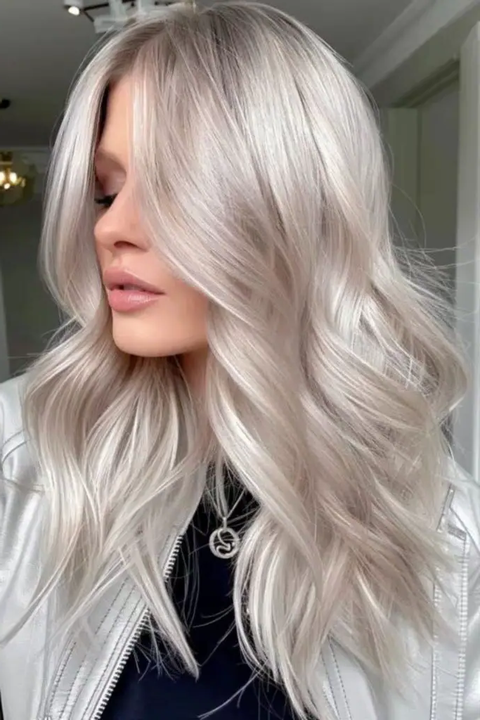 Icy Blonde Balayage