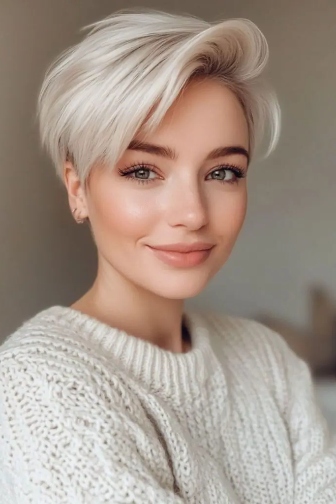 Polar Princess Pixie Cut