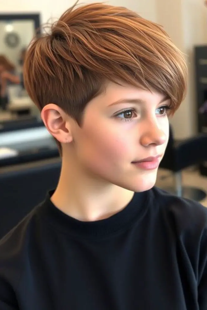 Softly Tousled Pixie Haircut