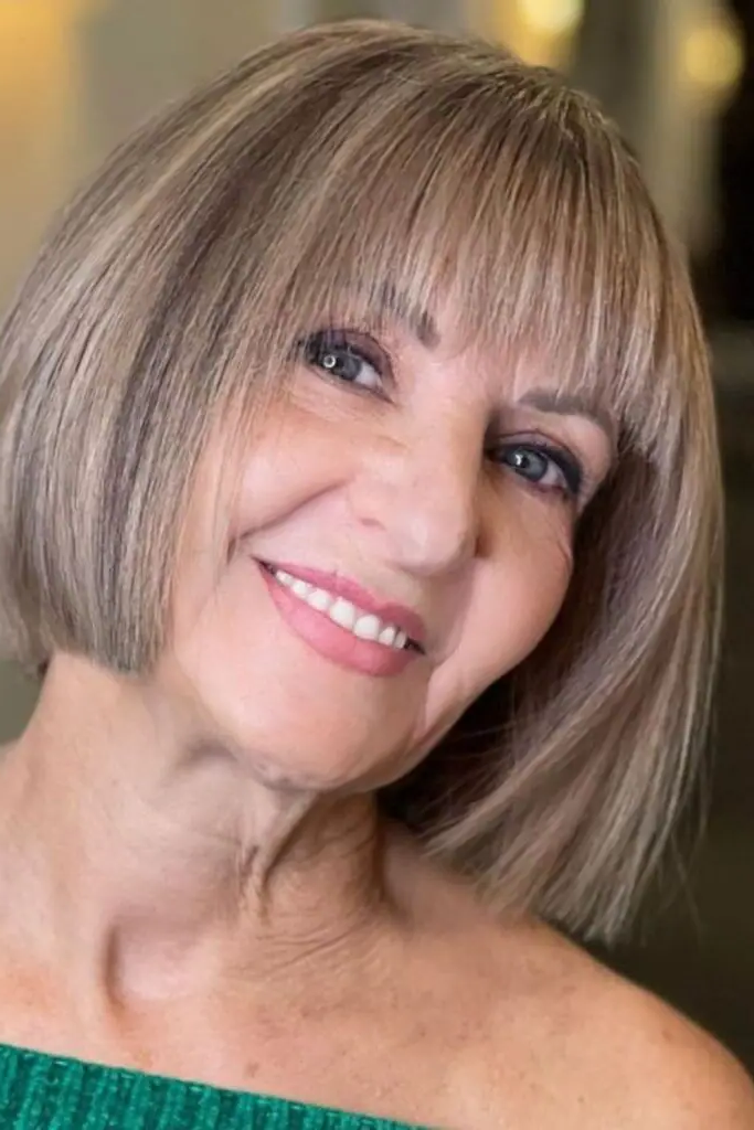 Short Blunt Bob with Bangs