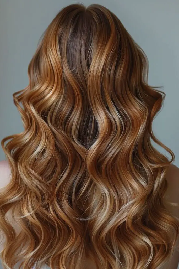4. Golden Ombre Cascade