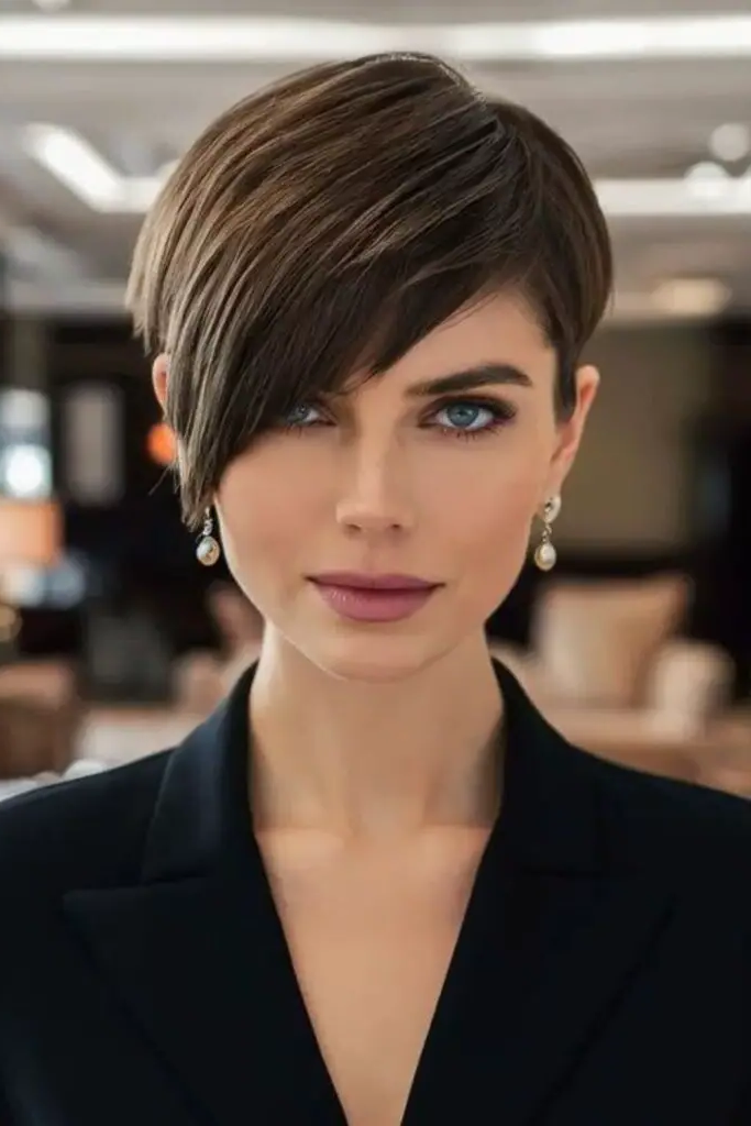 Asymmetrical Undercut Pixie