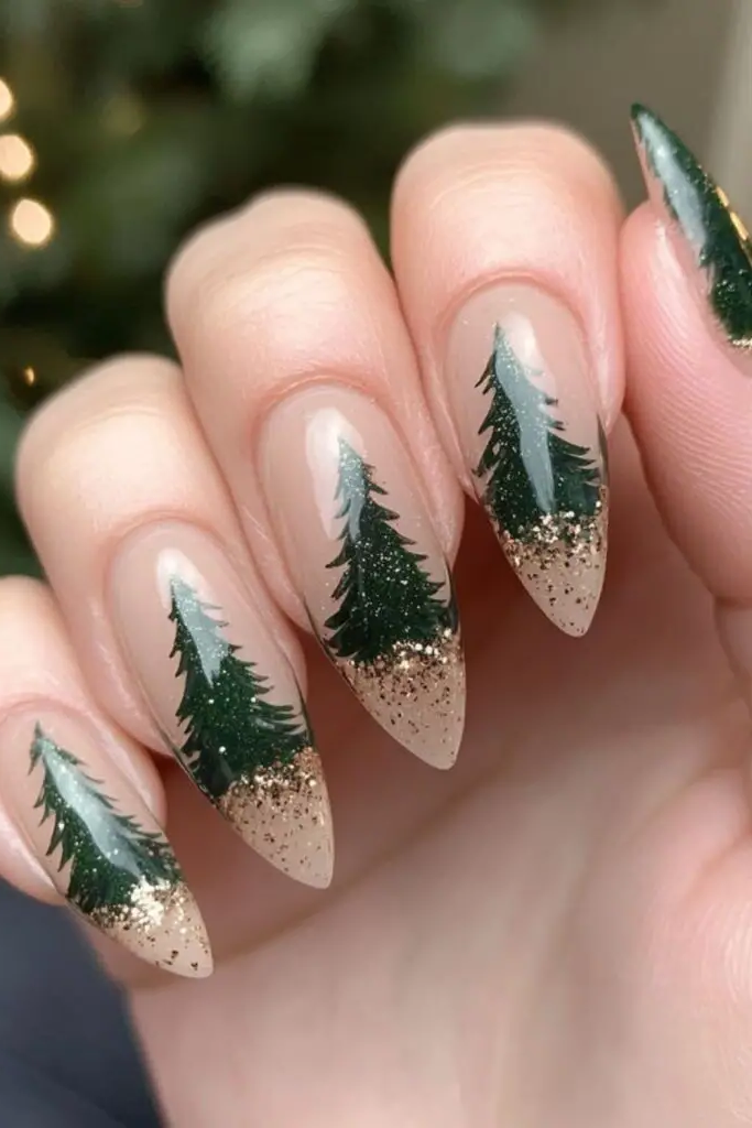 Delicate Tree Branch Detailing