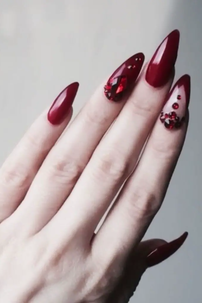 Garnet Jewel Embellishments
