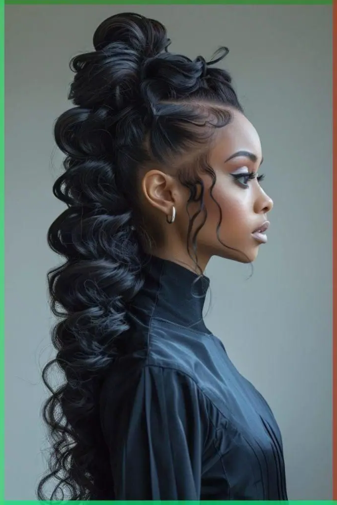 Bold High Ponytail