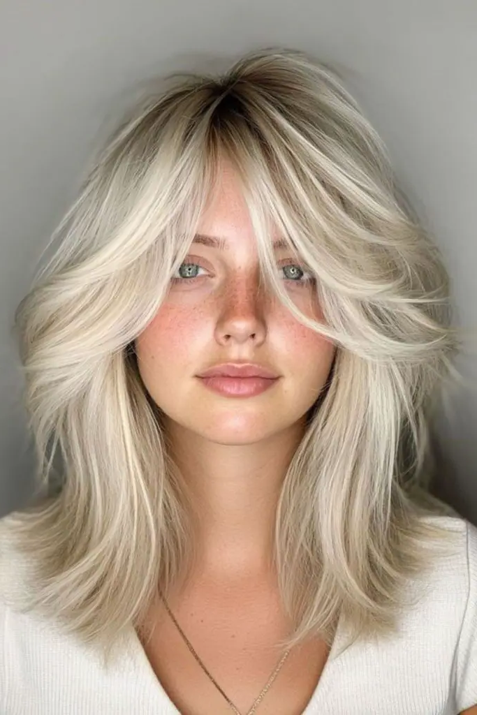 Featherlight Fringe Layers Hairstyle