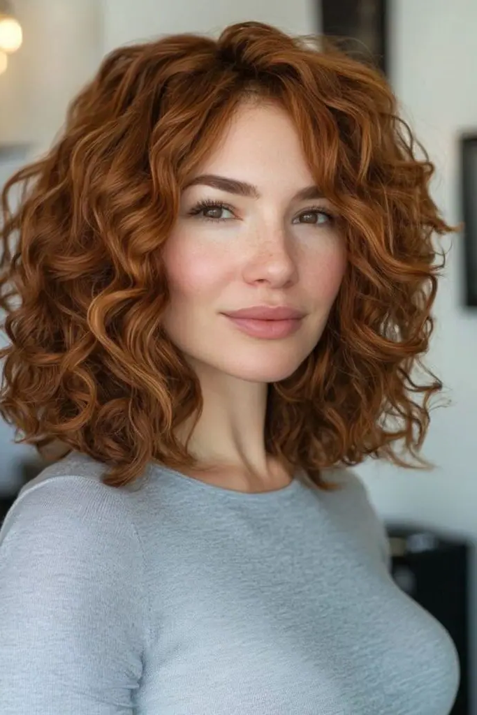 Layered Curls: Bouncy & Defined
